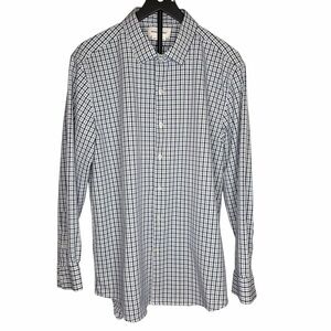 Ministry of Supply Navy and White Checkered Shirt Size XL